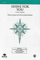 Shine for You Two-Part choral sheet music cover